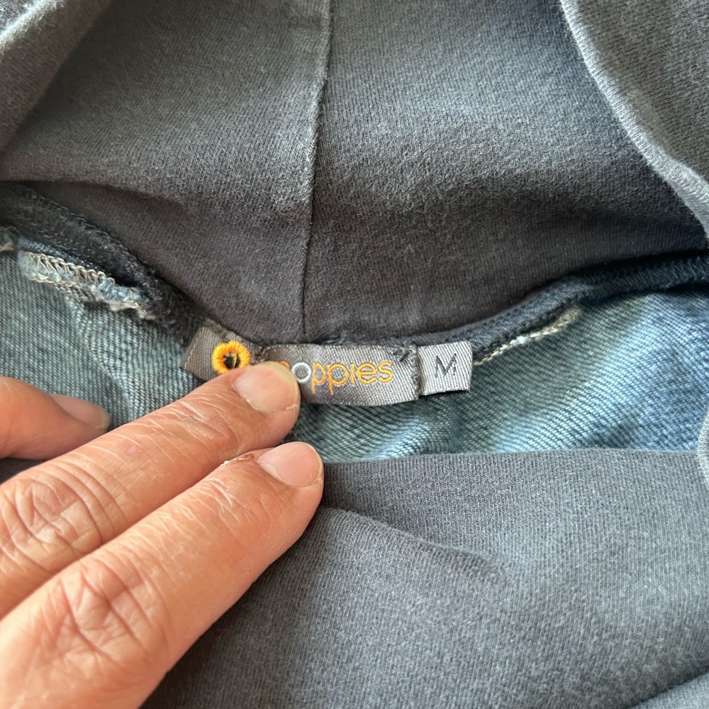 Maternity Straight-Leg Jeans skirt Noppies Dark Blue - Picture 3 of 5